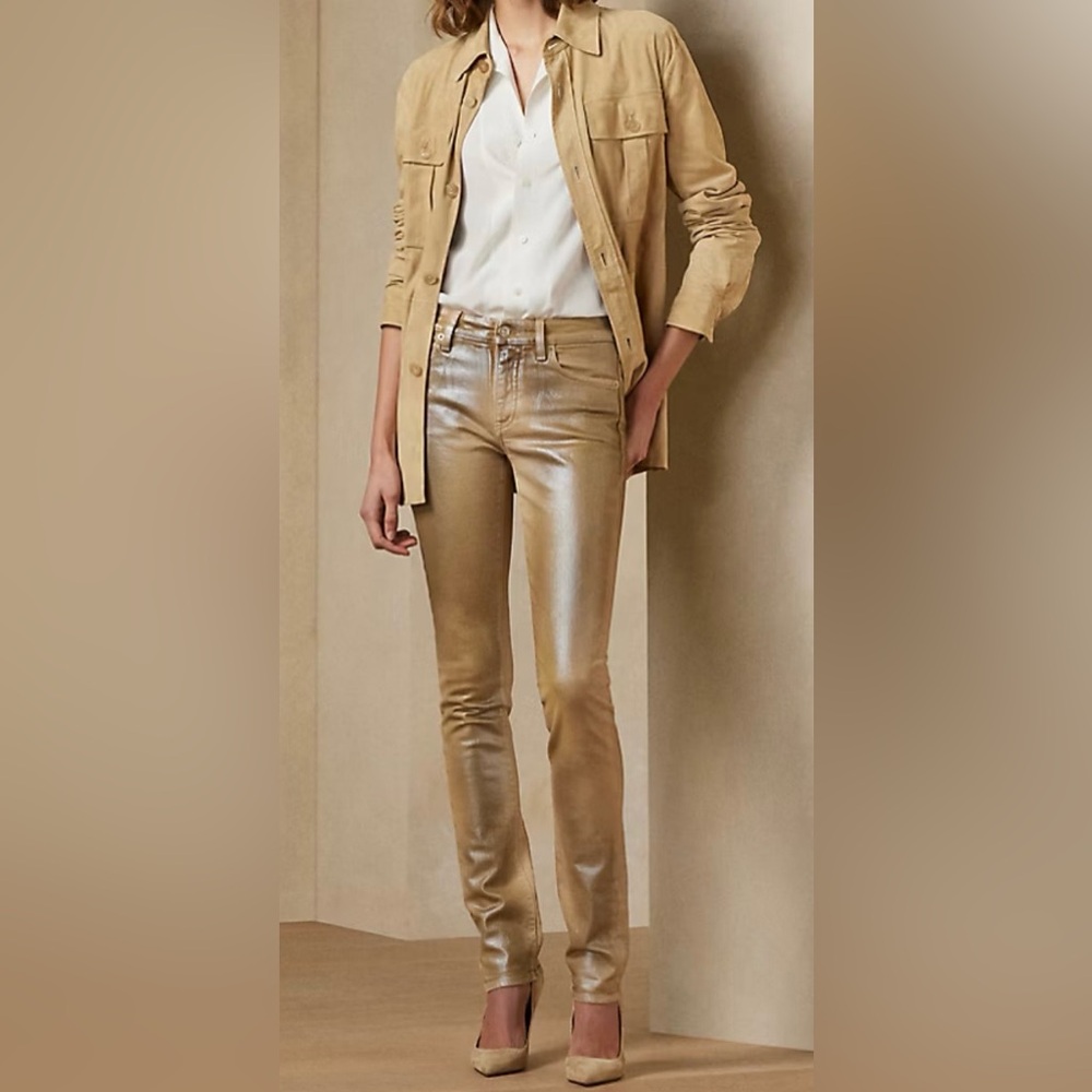 Ralph Lauren Purple Label 160 Slim Denim in Honey